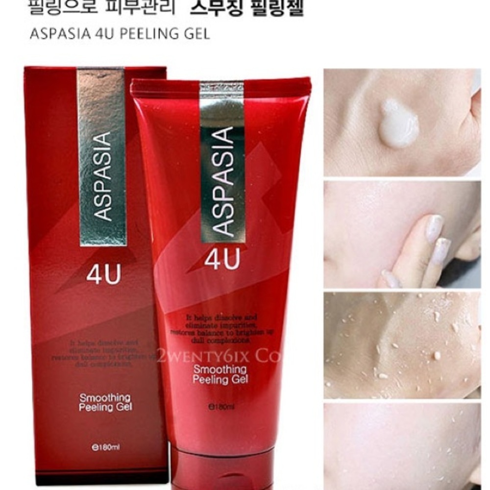 ASPASIA 4U|Smoothing Peeling Gel| Korean skincare| 180ml